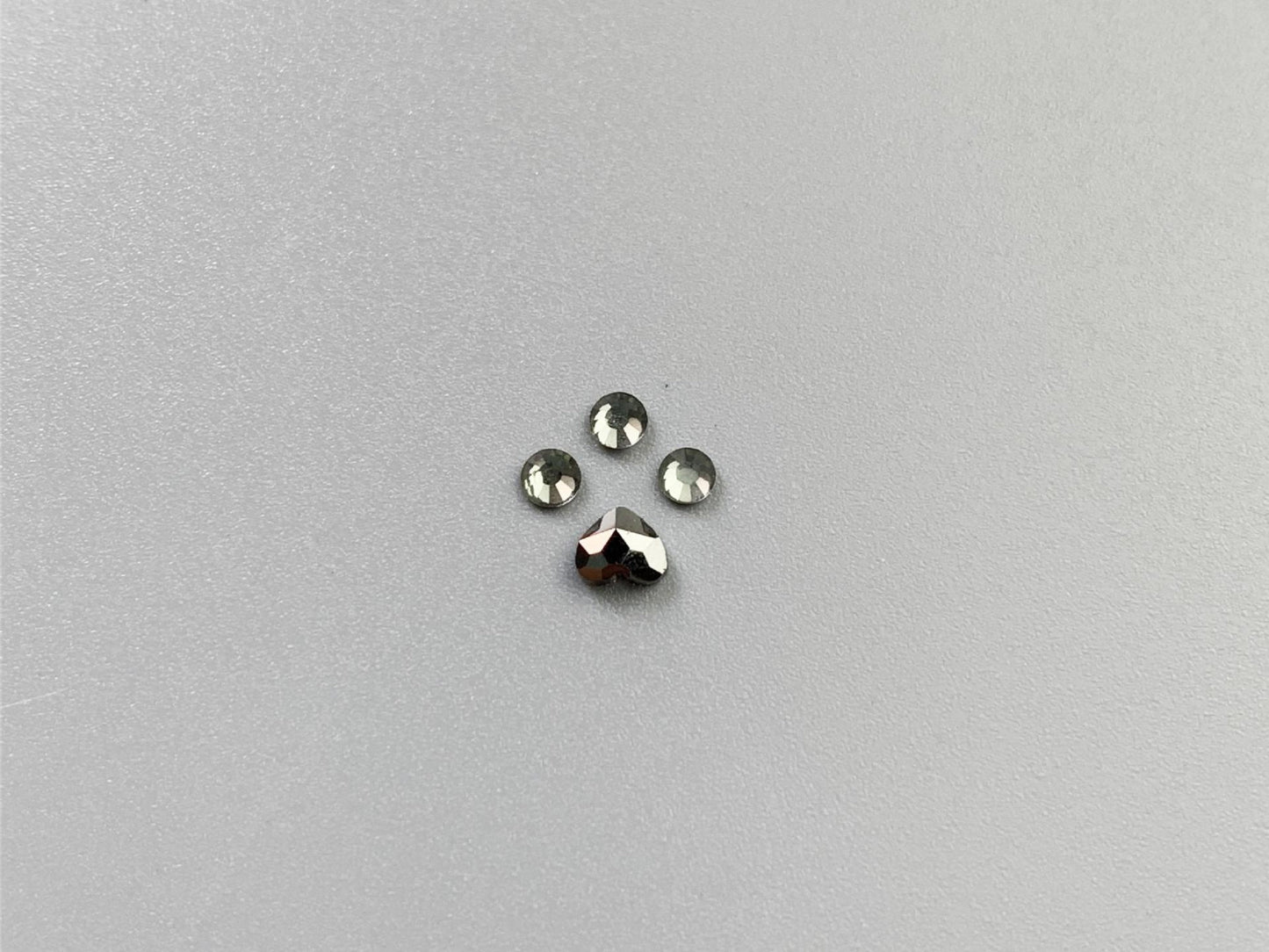Katzenpfoten Swarovski Zahn-Schmuckset | DIY Kit
