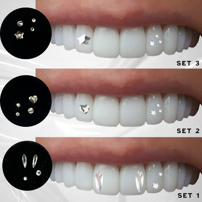 White Swarovski Tooth Gem Kit | DIY Set