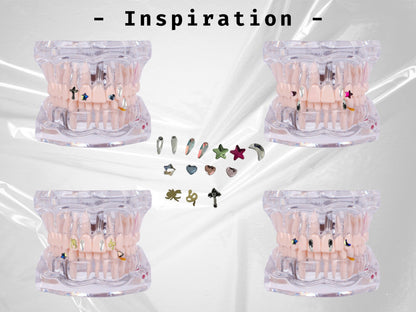 14er Gem Zahnkristall-Set | DIY Kit