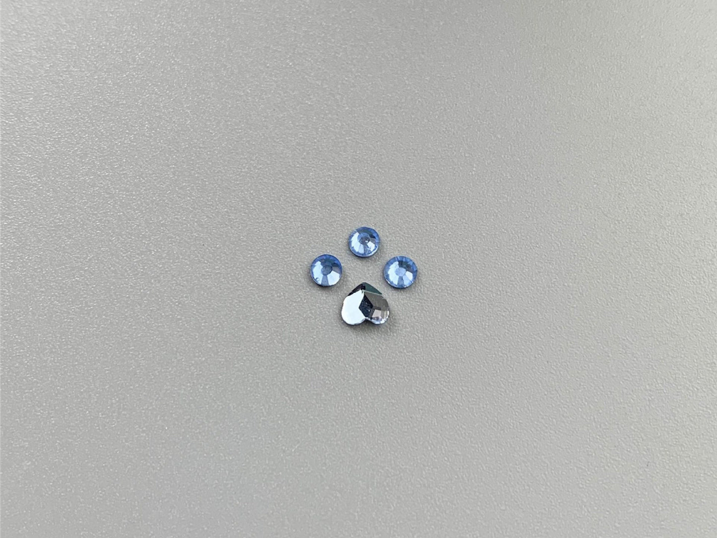 Katzenpfoten Swarovski Zahn-Schmuckset | DIY Kit
