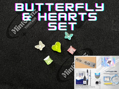 Kit DIY Papillon & Cœur pour Strass Dentaire