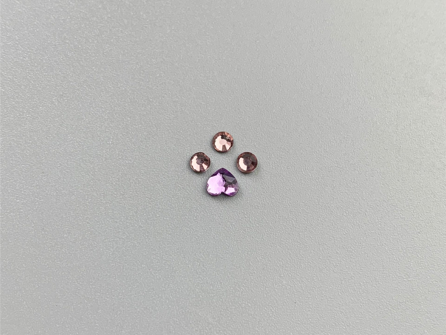 Katzenpfoten Swarovski Zahn-Schmuckset | DIY Kit