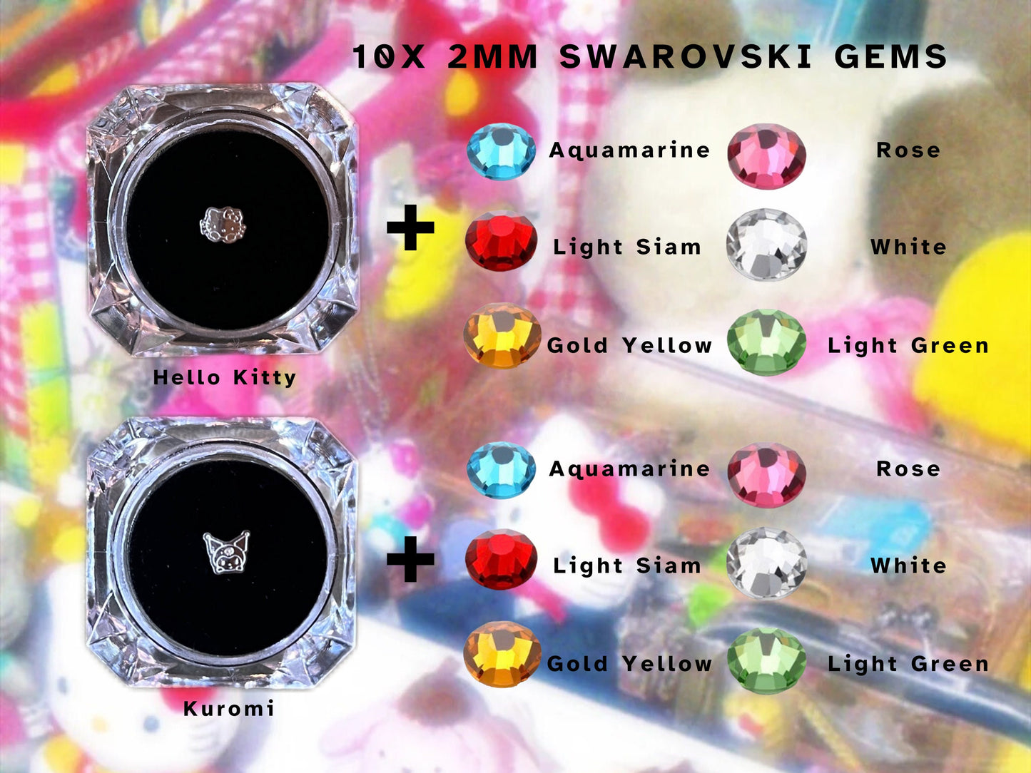 Sanrio Zahnstein-Set | Hello Kitty, Cinnamoroll, Kuromi & My Melody