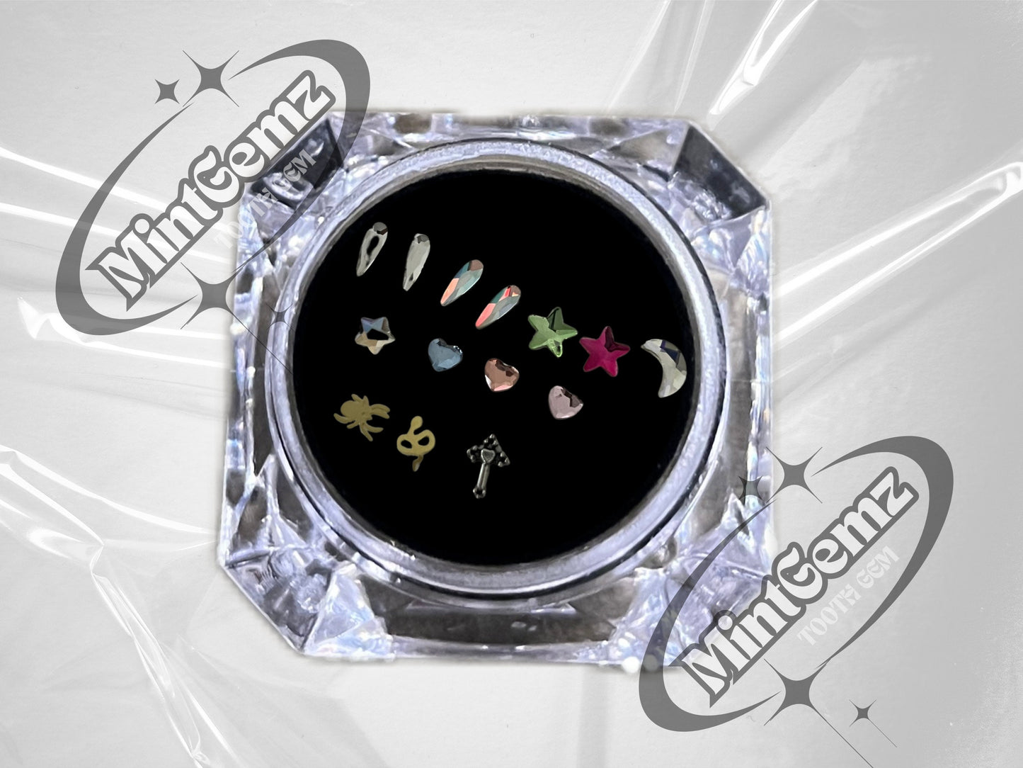 14er Gem Zahnkristall-Set | DIY Kit