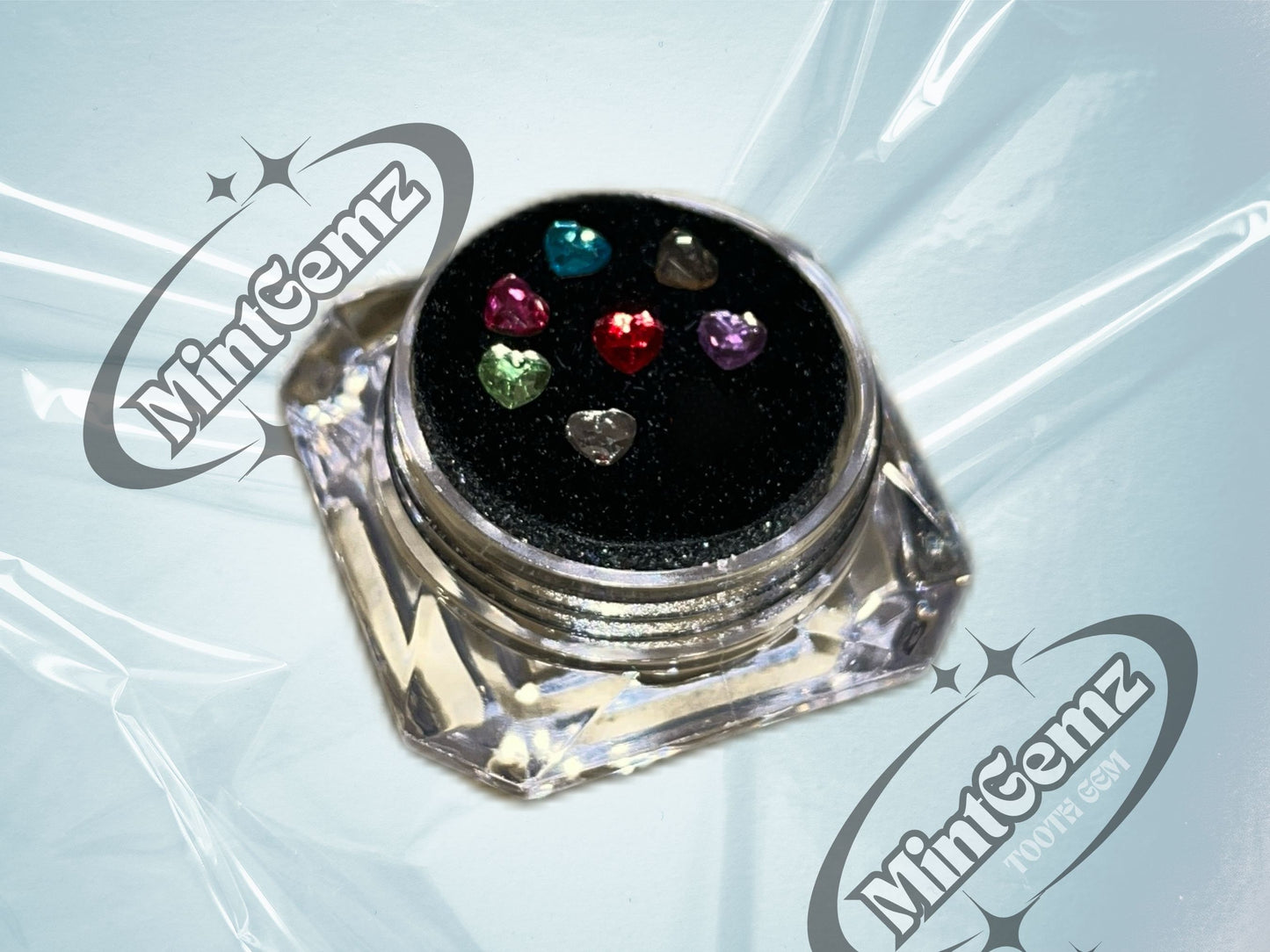 Kit de Pierres Dentaires Swarovski Cœur | Kit DIY