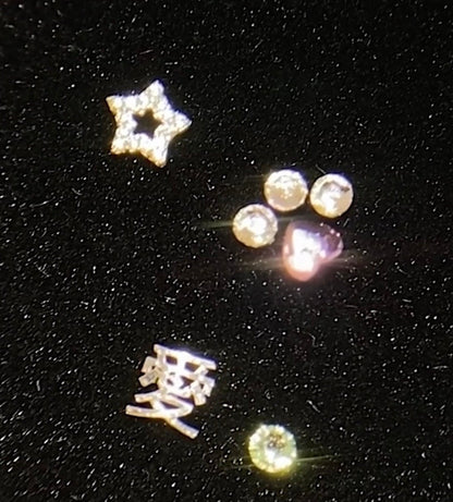 愛 Love Tooth Gem | Titan-Zahn-Charm