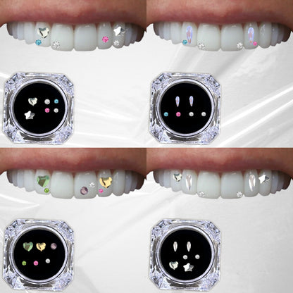 Kit de pierres dentaires Swarovski colorées | Ensemble DIY