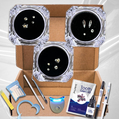 Swarovski Zahn-Schmucksteine Kit Weiß | DIY Set