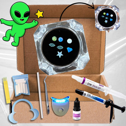 Opal Zahn-Schmuckstein-Set | 7 verschiedene Opale