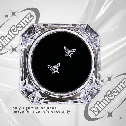 Strass dentaire papillon en titane