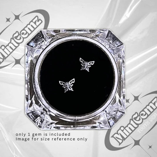 Titanium Butterfly Tooth Gem