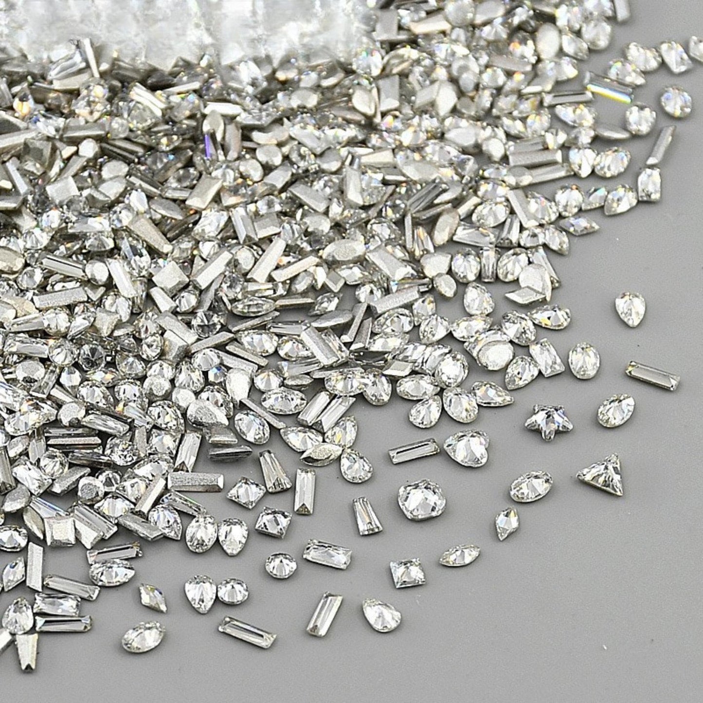 Strass dentaires en zirconium mélangé | Kit DIY